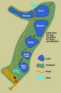 Map of Shatterford Lakes