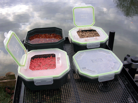 Details about   Greys Klip-lok Flip Top Perforated Lid Bait Box All Sizes