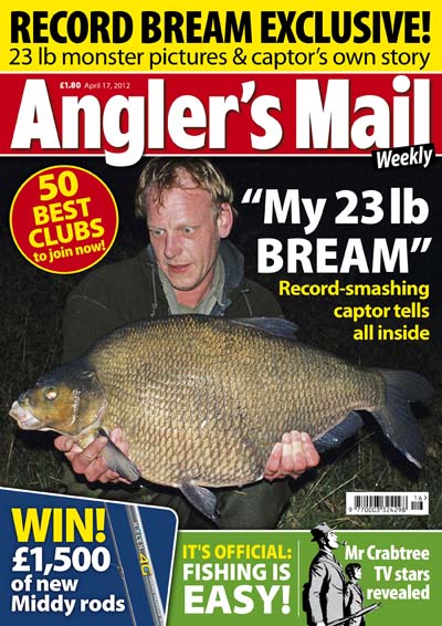 Anglers Mail broke the story of the new British bream record.