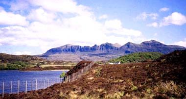 Lochan an Iasgaich on the River Inver, Assynt