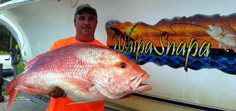 Mens tippet class Red Snapper Record