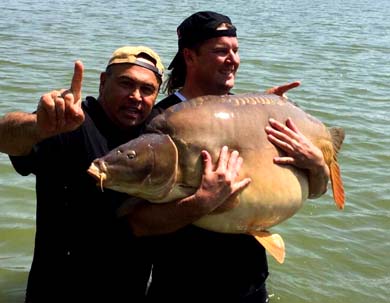 carp world record 105lb Euro Aqua