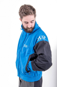 The new MAP waterproof jacket.