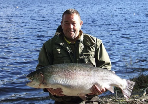 The British record rainbow trout claim from Loch Earn rejected on the grounds that it's a cultivated fish. 