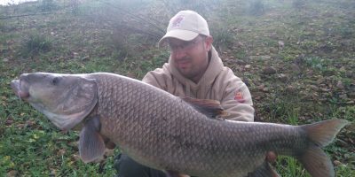 David Aldana with his magnificent 37lb comizo barbel taken in Spain in February 2017