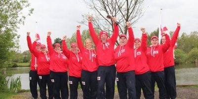 England ladies carp fishing team