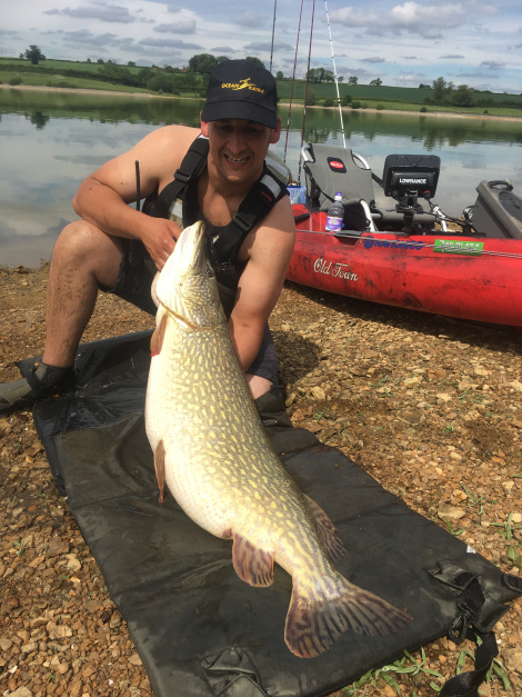 Dane Wood 32lb 6oz Pike Pitsford Water