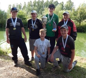 Sensas A4 junior match fishing national 2017