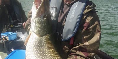 Sebastian Jarmoluk Pike 31lb Pitsford reservoir