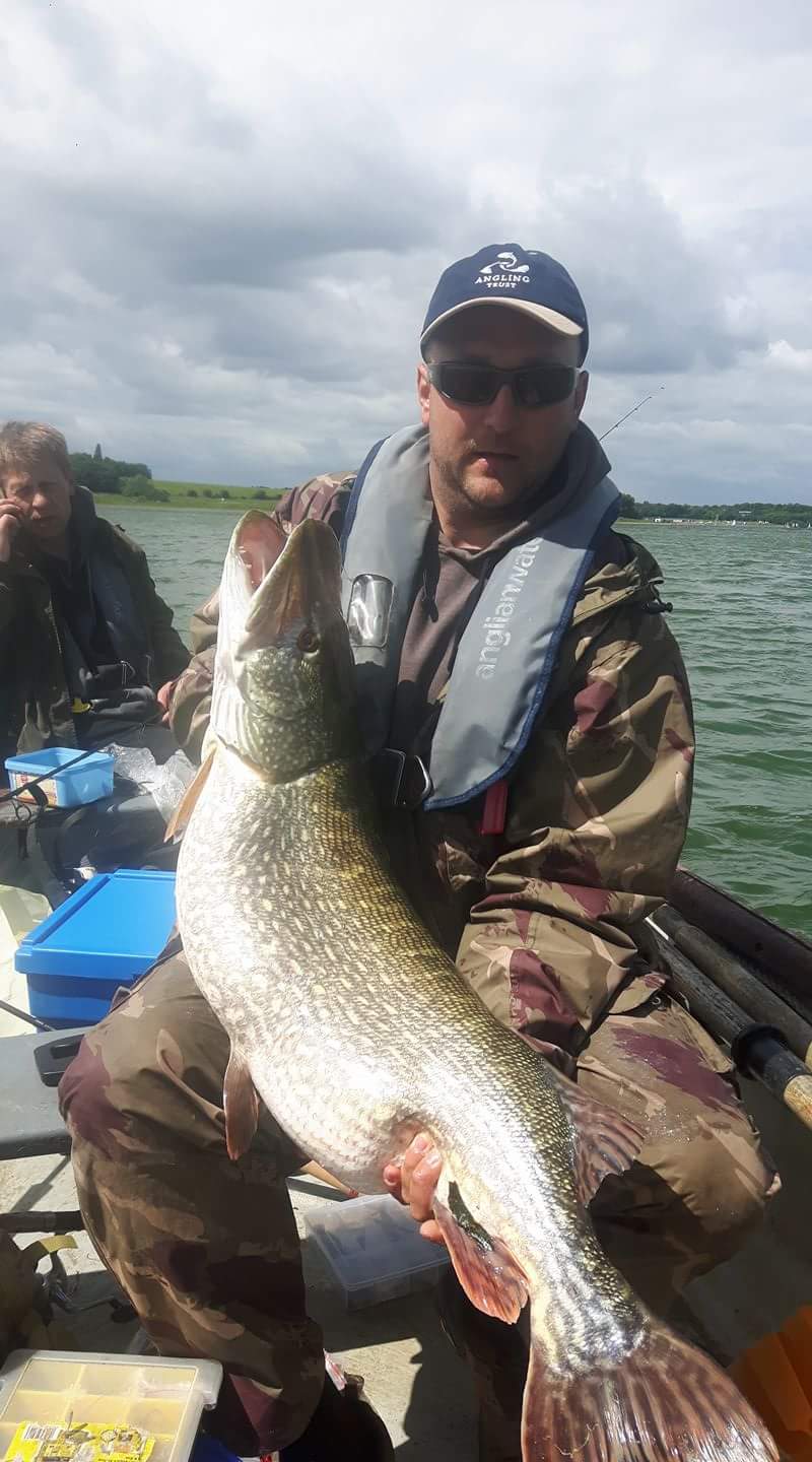 Sebastian Jarmoluk Pike 31lb Pitsford reservoir