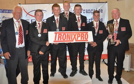 Silver for England's juniors at World Shore Fishing Championships 2017