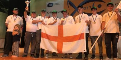 England match fishing youth team 2017 - Under 15s.