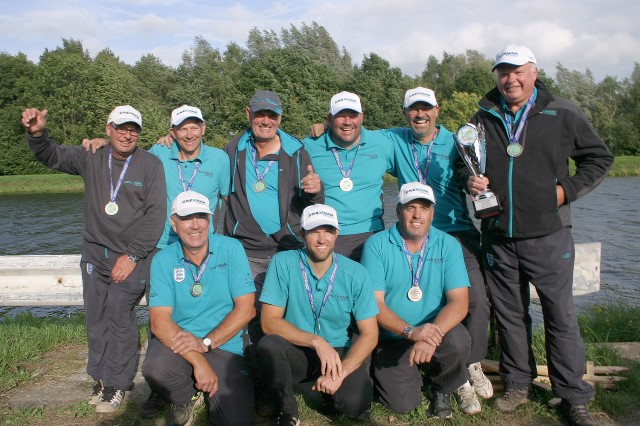 Silver medal for England's match anglers in Belgium
