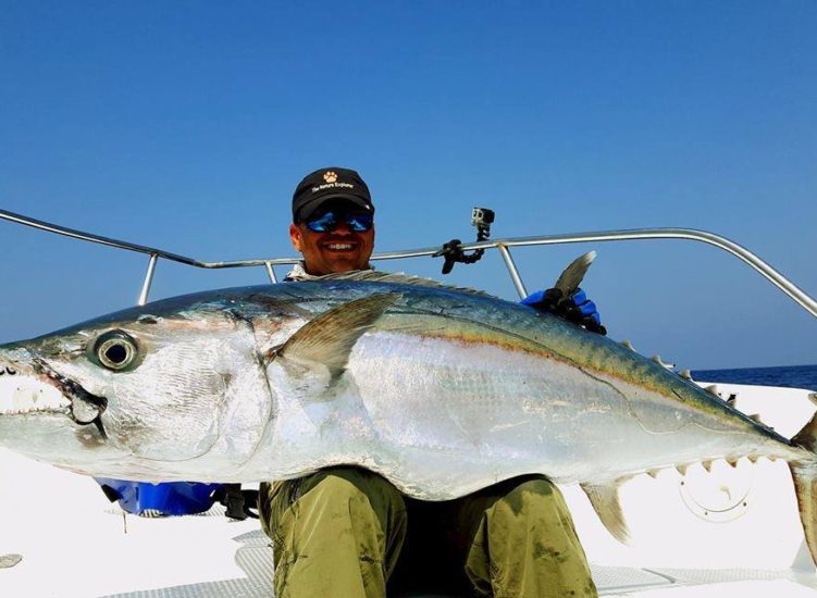 gts and dogtooth tuna andaman islands india