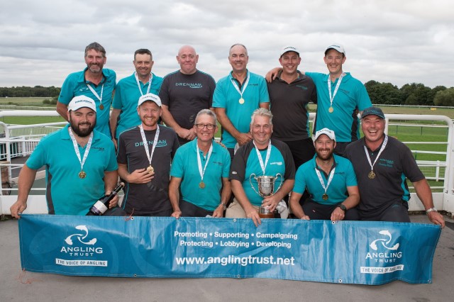 Division One National match fishing champions 2016 Barnsley and District AA