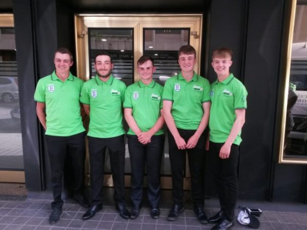 England Under 20s match fishing squad 2019