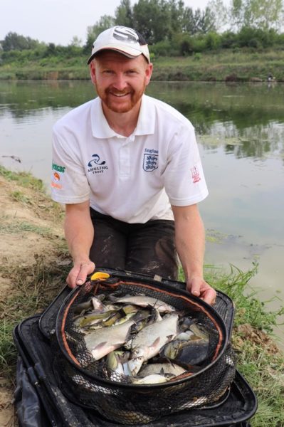 Matt Godfrey who just missed out on a medal in Hungary, finishing in fourth place overall