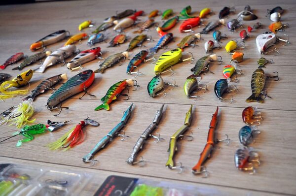 assorted lures