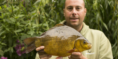 Craid Smithson 4lb 11oz crucian carp British Record claim