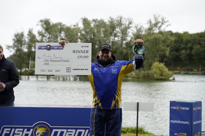 Fish O Mania Champion 2020 Andy Bennett