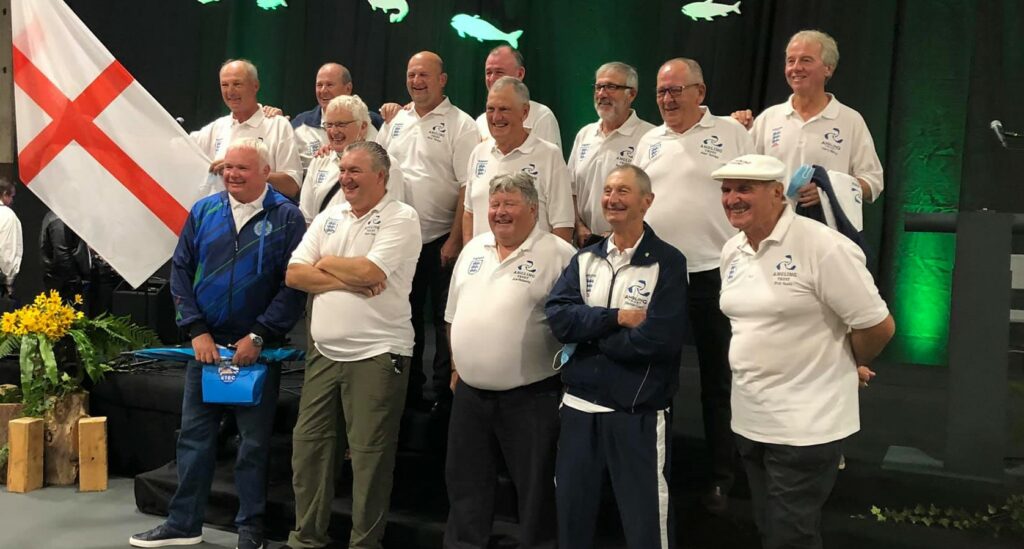 England Veterans match angling team 2021