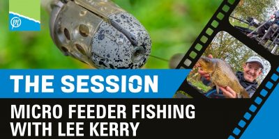 Lee Kerry winter feeder fishing on commercials