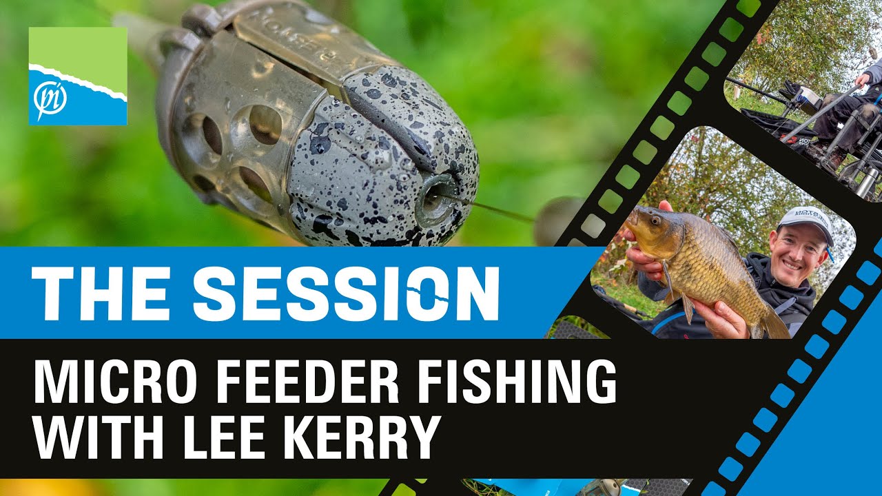 Lee Kerry winter feeder fishing on commercials