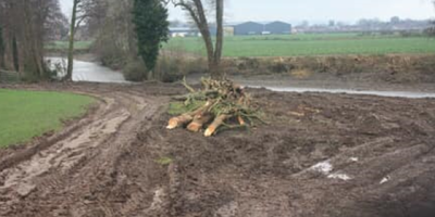 River Lugg damage