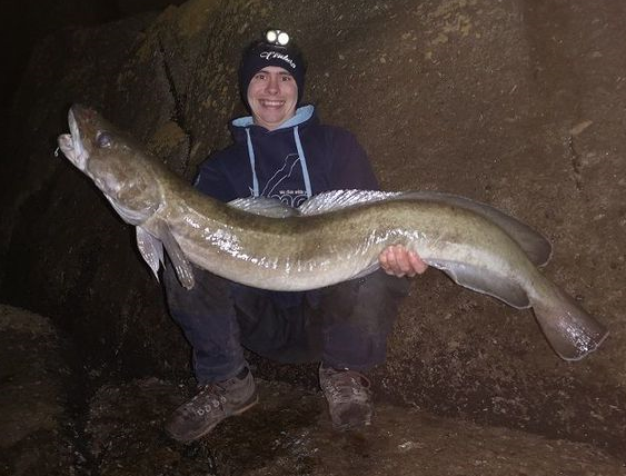 British shore caught ling record 2022