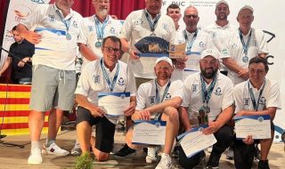 England match fishing team world silver medal 2023