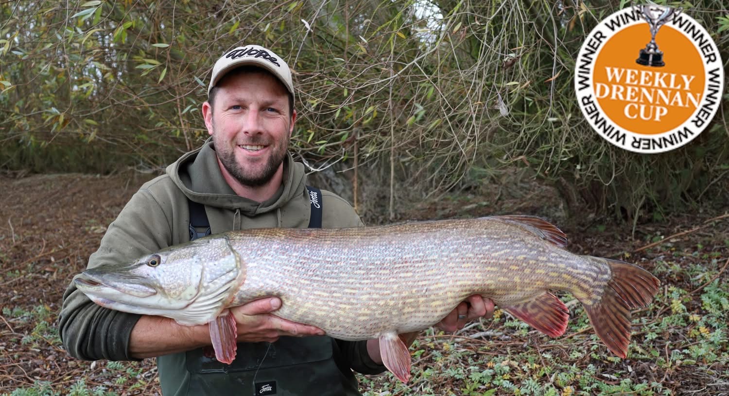 Adam Riches 33lb pike 2025
