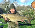 Mark Saul 19lb 10oz barbel River Lea
